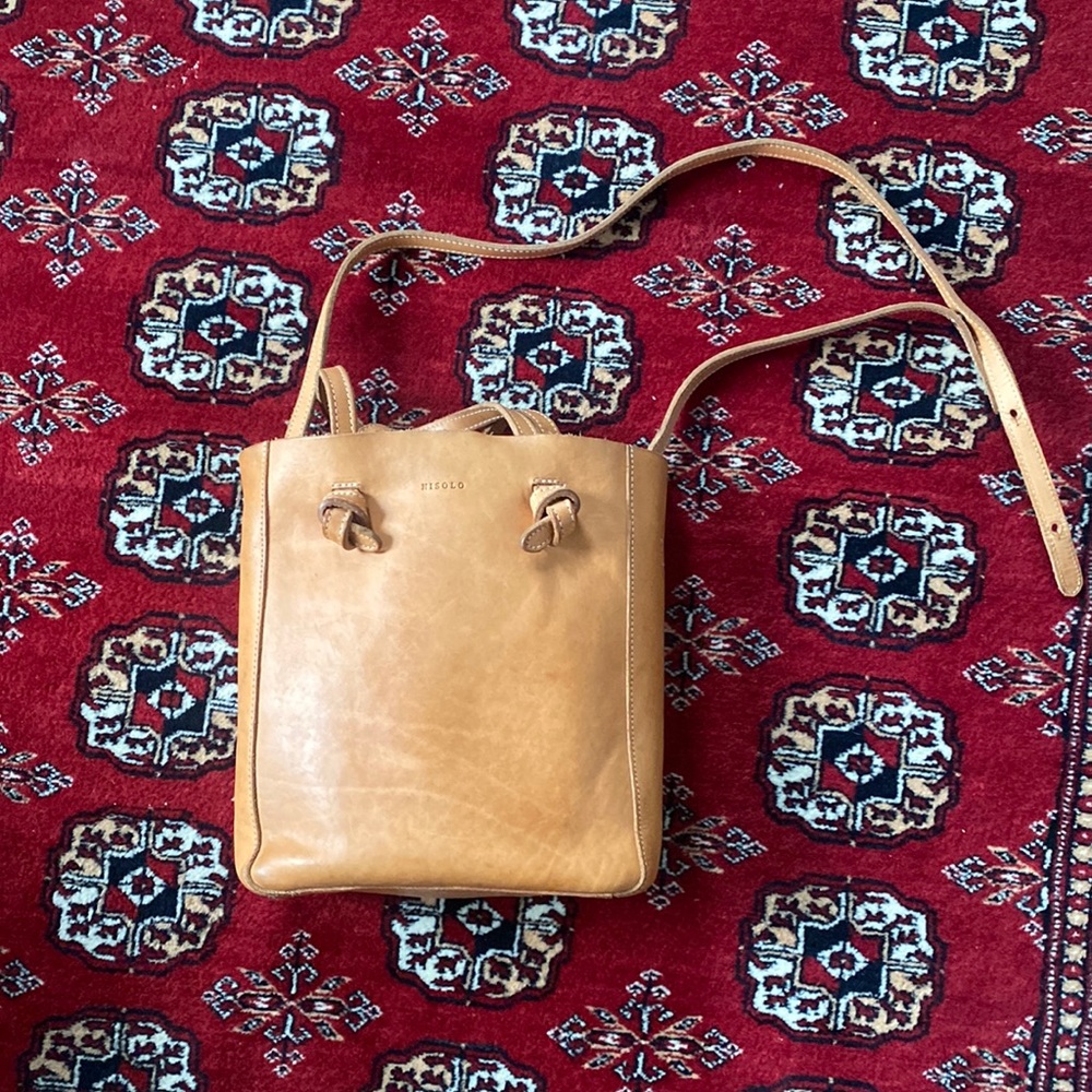 Nisolo Simone Converible Shopper - Almond